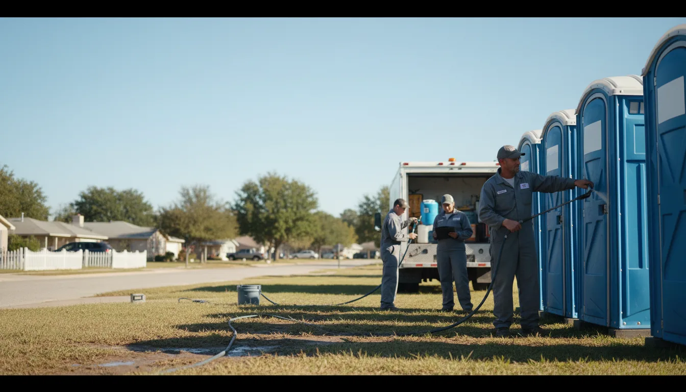 Long-Term Portable Toilet Rental in Pope Army Airfield, NC near me